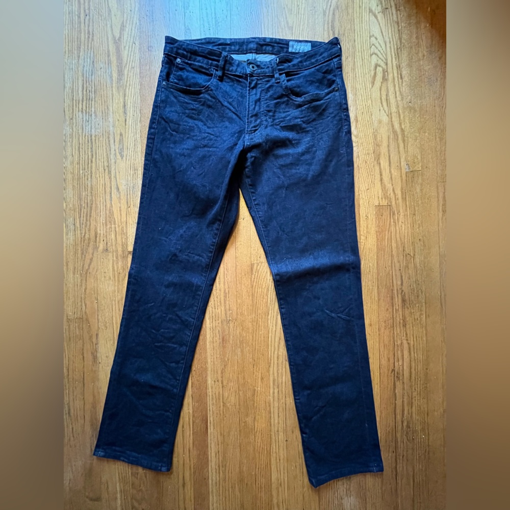 Bonobos dark wash slim jeans 33x32